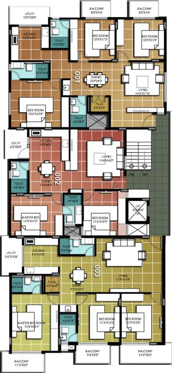 nandini Images for Cluster Plan of Navami Nandini