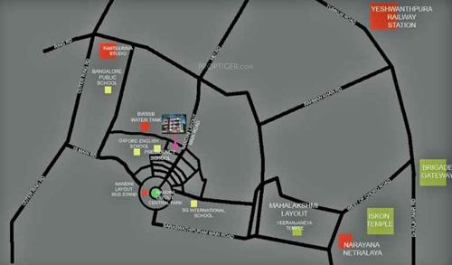  nandini Images for Location Plan of Navami Nandini