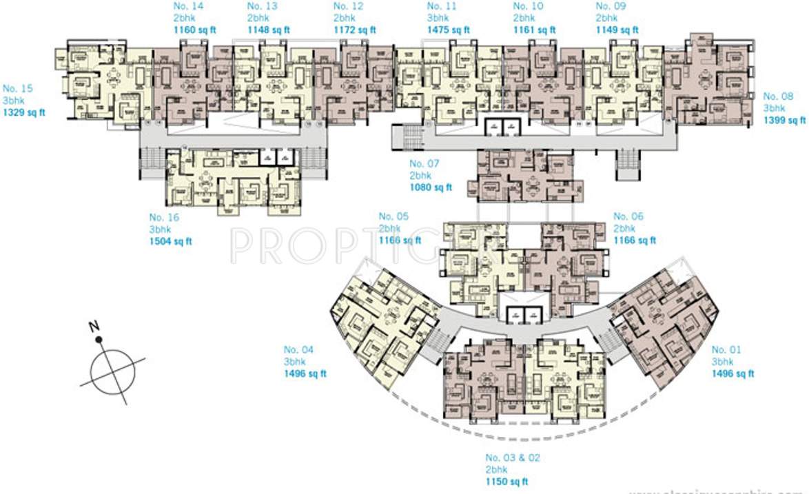 Images for Cluster Plan of Mahabaleshwara Classique Sapphire