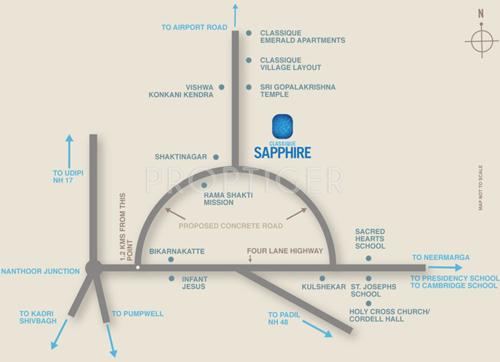 Images for Location Plan of Mahabaleshwara Classique Sapphire