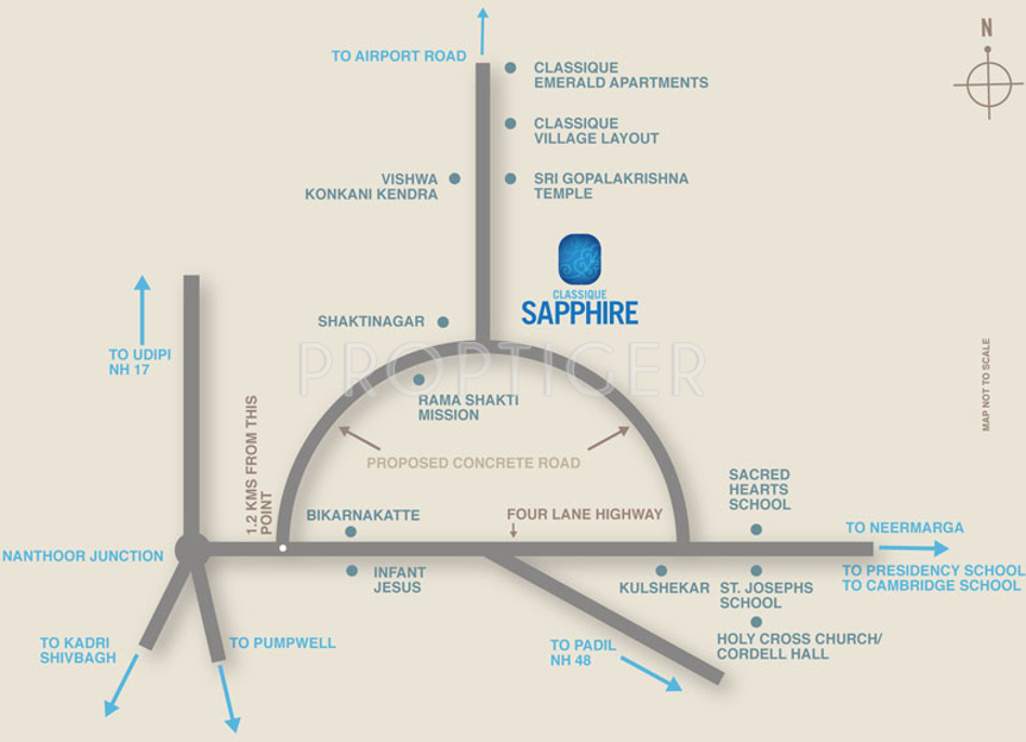 Images for Location Plan of Mahabaleshwara Classique Sapphire