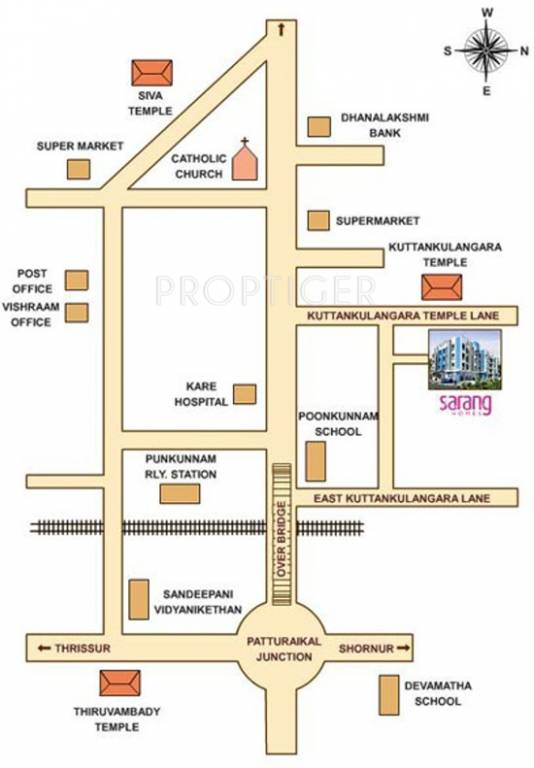 Images for Location Plan of Vishraam Sarang Homes