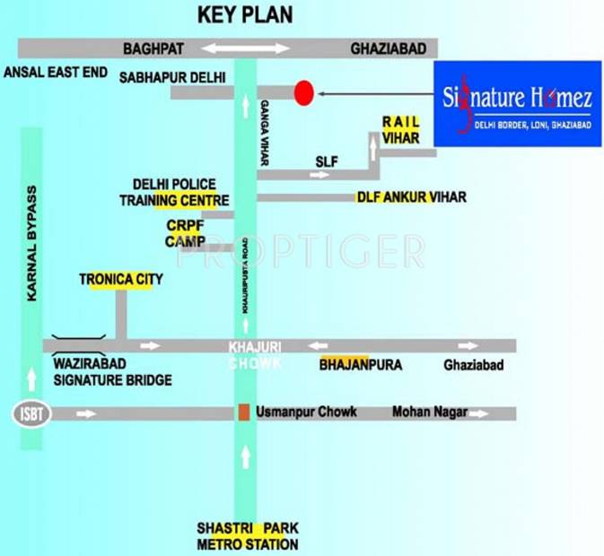  signature-homez Location Plan