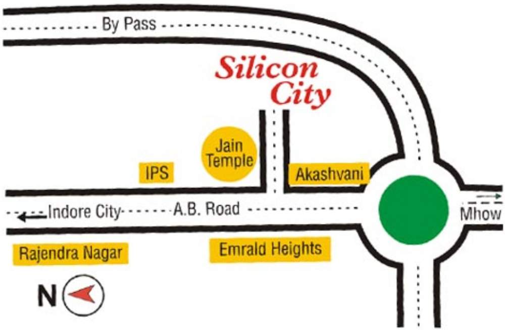  silicon city Images for Location Plan of Vastu Silicon City