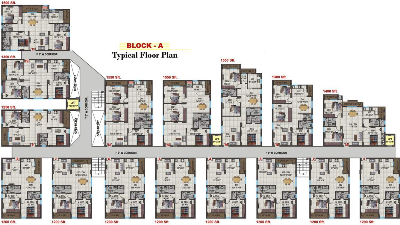 Images for Cluster Plan of Sri Sai Tirumala Constructions Jewel Gardens