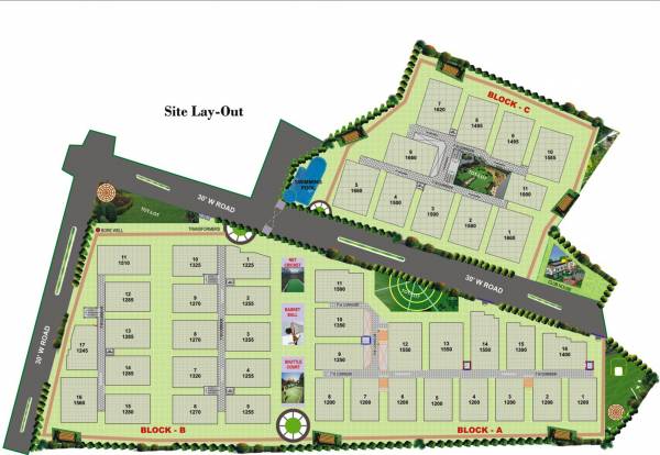 Images for Layout Plan of Sri Sai Tirumala Constructions Jewel Gardens