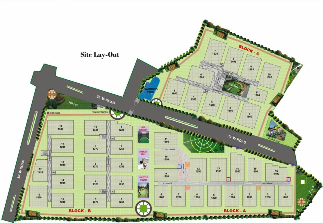 Images for Layout Plan of Sri Sai Tirumala Constructions Jewel Gardens