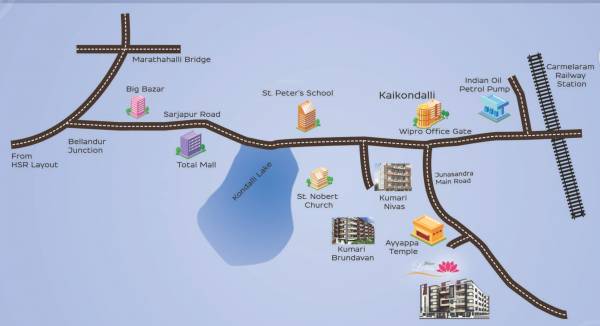 Images for Location Plan of Kumari Lotus Images for Location Plan of Kumari Lotus
