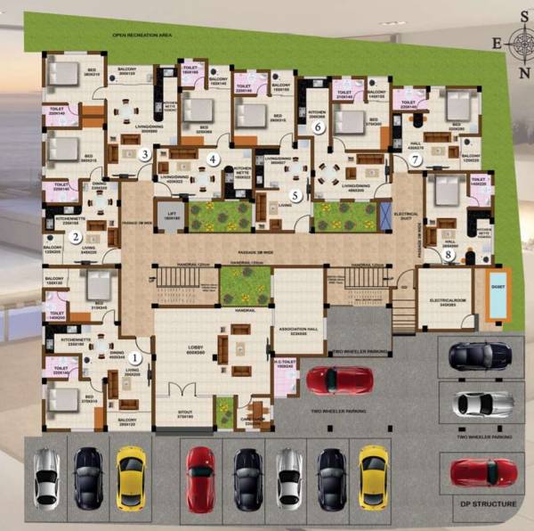 Images for Cluster Plan of TBPL Ambady Enclave