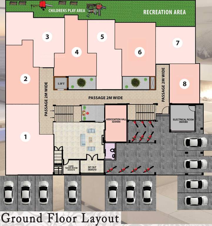 Images for Cluster Plan of TBPL Ambady Enclave