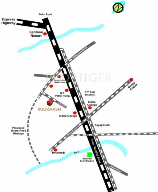Images for Location Plan of Shree Bhagwati Rudraksh