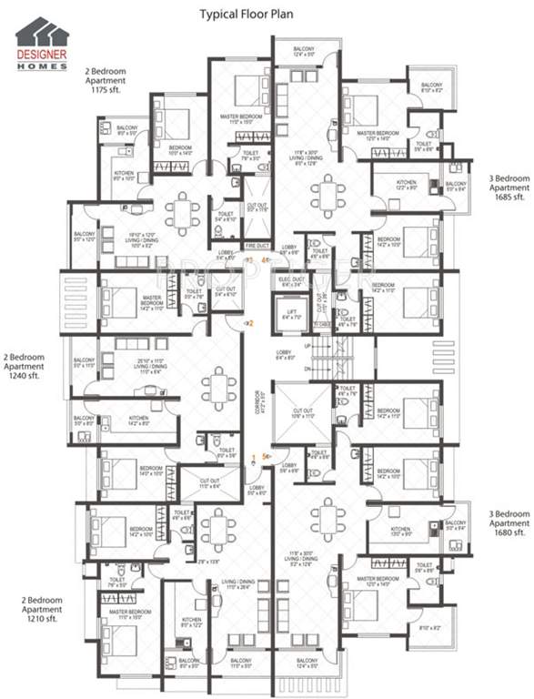 Images for Cluster Plan of Designer Homes Colaco Court