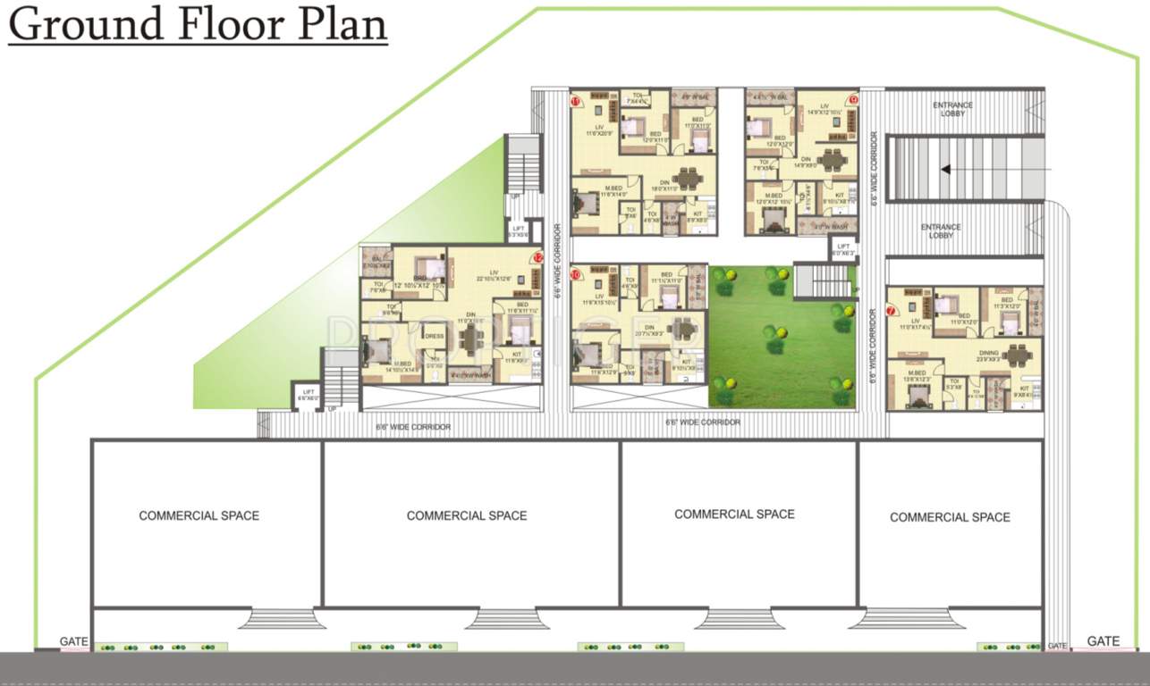 Images for Cluster Plan of Magna Lake View
