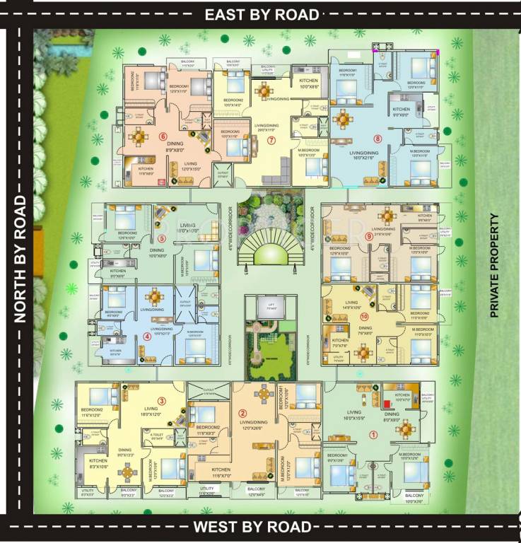Images for Cluster Plan of MBR Sapphire