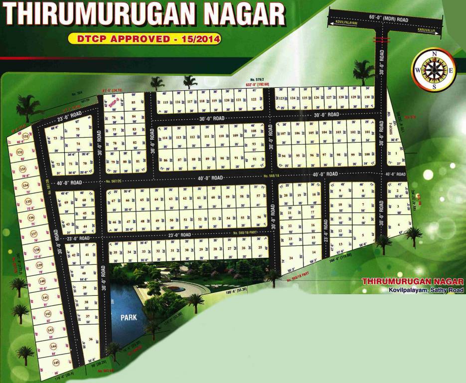 Images for Master Plan of Greens Thirumurugan Nagar