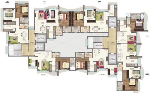  bliss Images for Cluster Plan of Vijaylaxmi Bliss