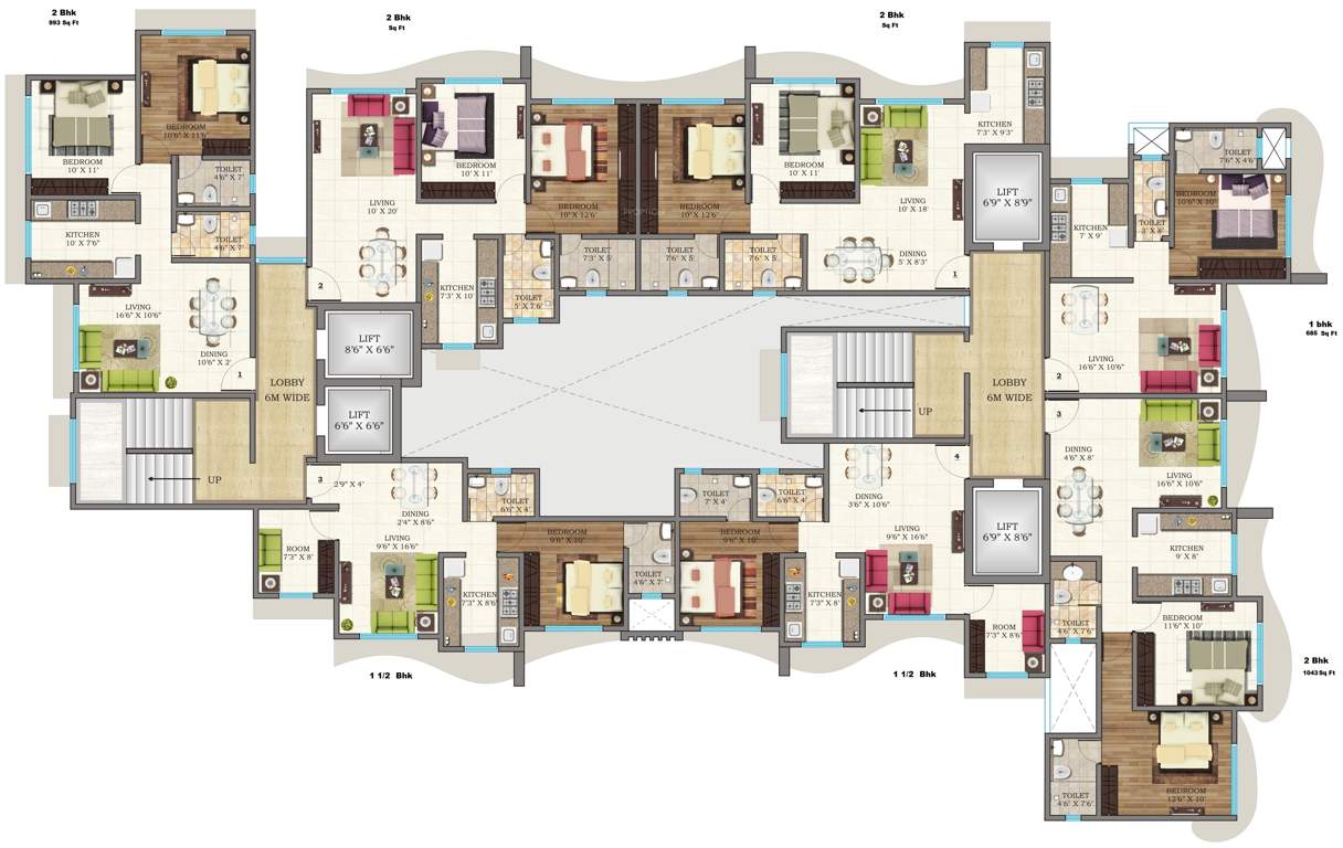 bliss Images for Cluster Plan of Vijaylaxmi Bliss