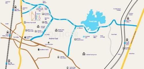  bliss Images for Location Plan of Vijaylaxmi Bliss