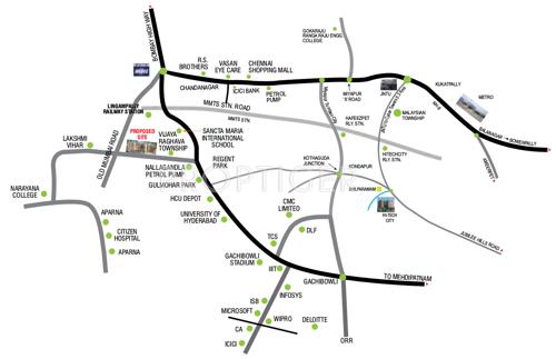  gayathri-classic Images for Location Plan of Tripura Gayathri Classic