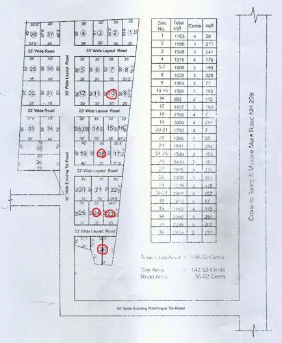 Images for Layout Plan of DD Den Sri Mayura Garden