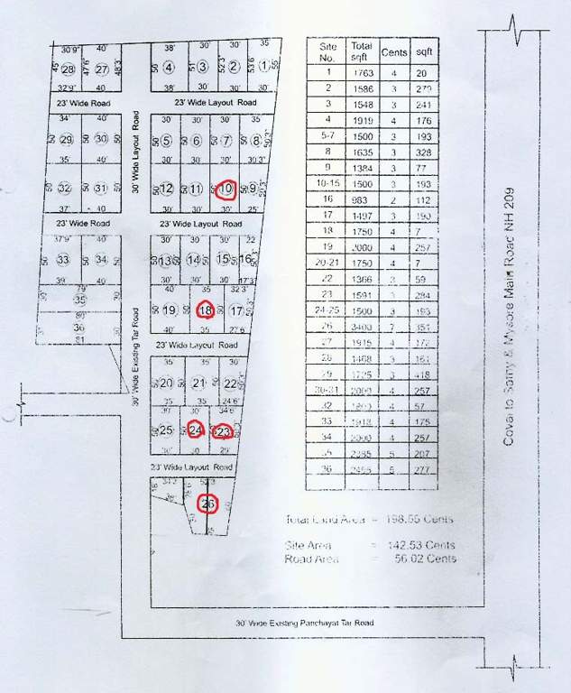 Images for Layout Plan of DD Den Sri Mayura Garden