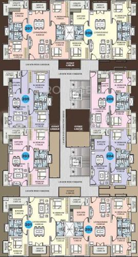 Images for Cluster Plan of Mithrabhoomi Maanya Mansion Images for Cluster Plan of Mithrabhoomi Maanya Mansion