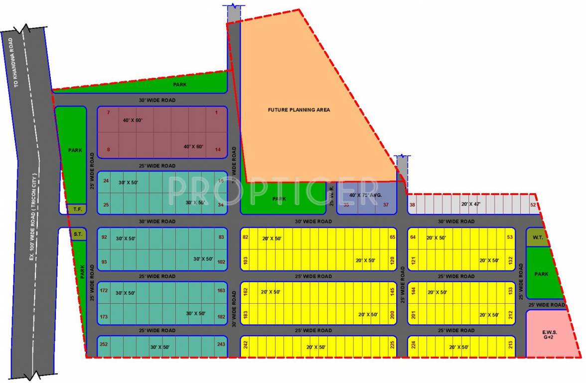Images for Layout Plan of Jiyo Swarn City