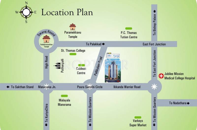 Images for Location Plan of Cheloor Alice Legacy