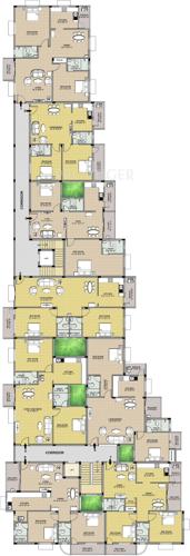 Subiksha Mascot Cluster Plan from 1st to 4th Floor subiksha-mascot Subiksha Mascot Cluster Plan from 1st to 4th Floor