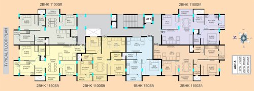 Images for Cluster Plan of Matha Mookambika Residency