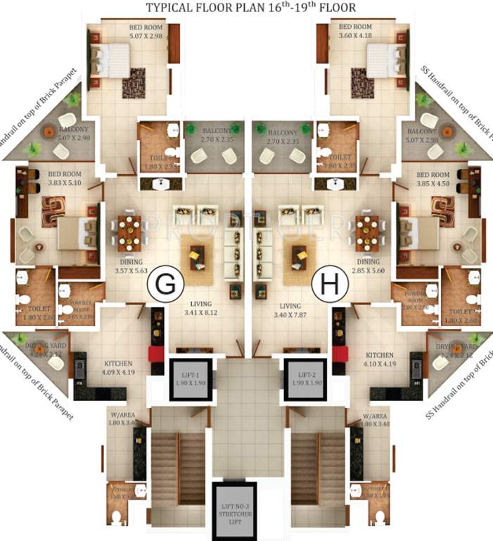 Images for Cluster Plan of VKL Towers