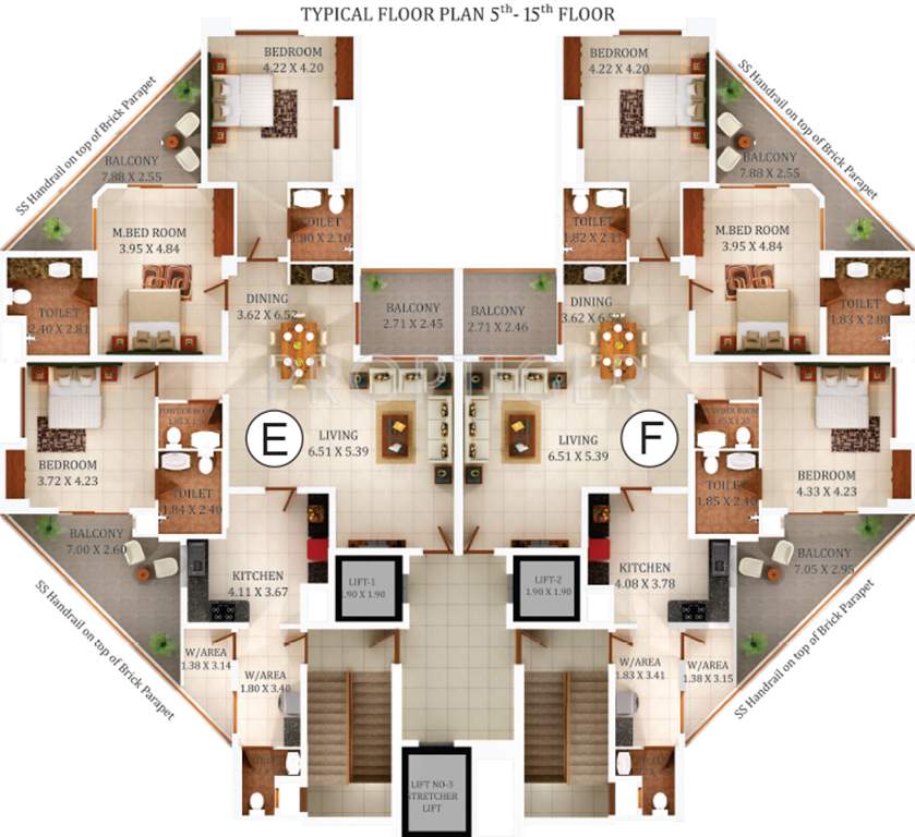 Images for Cluster Plan of VKL Towers
