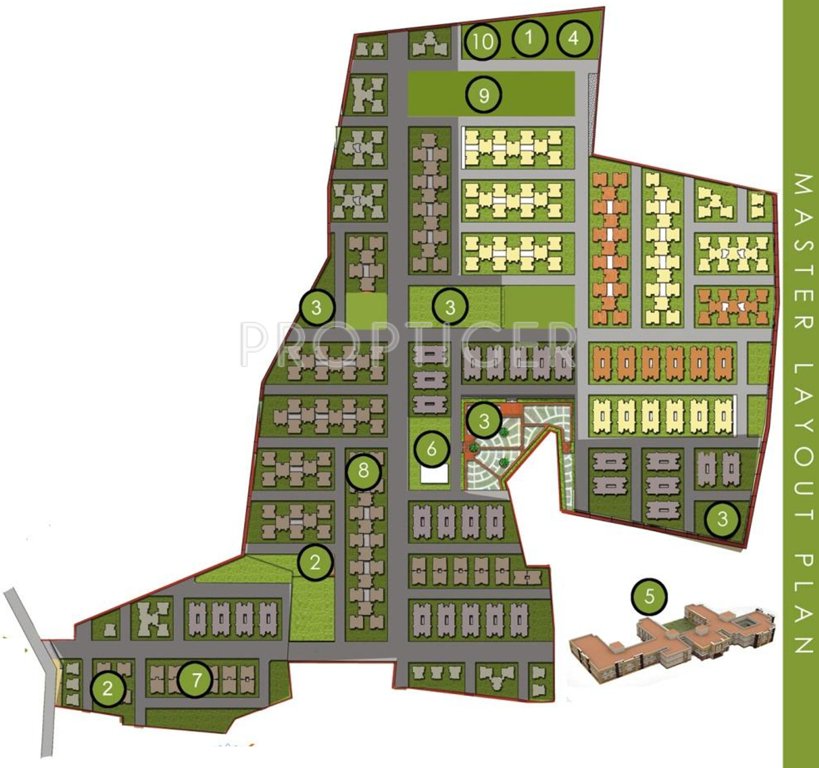 malar properties private limited sri rajarajeshwari apartments Layout Plan