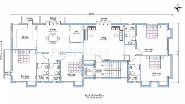Images for Cluster Plan of Firm Firms Manidhweepam