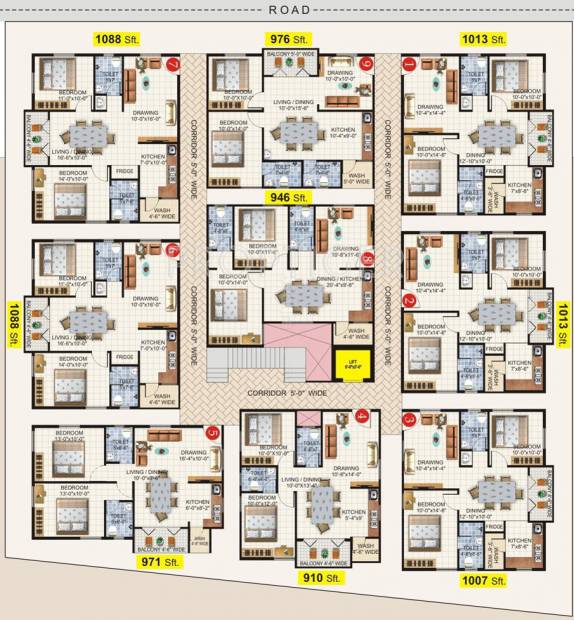 Images for Cluster Plan of Samiksha Ranganath Arcade