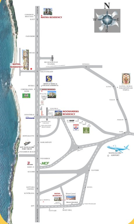 residency Images for Location Plan of Matha Residency