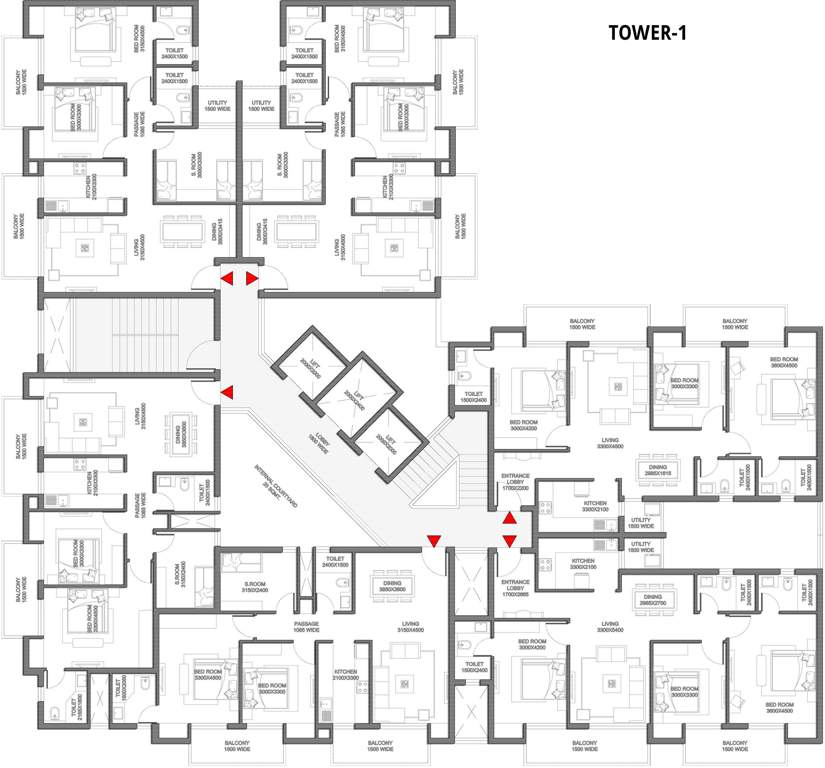 Images for Cluster Plan of Saha Meghdutam Encore