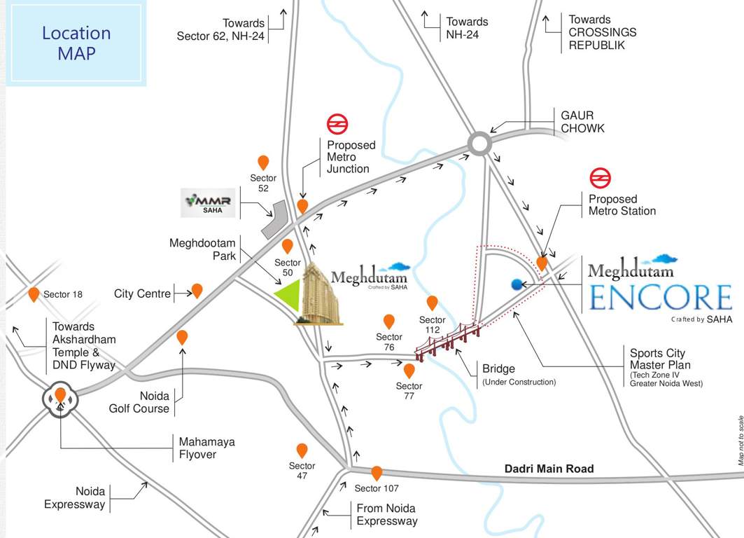 Images for Location Plan of Saha Meghdutam Encore