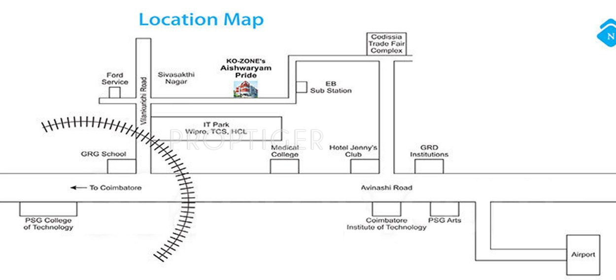 Images for Location Plan of KO Aishwaryam Pride