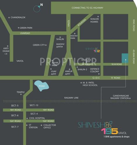  shivesh-195 Images for Location Plan of Dharmaja Shivesh 195