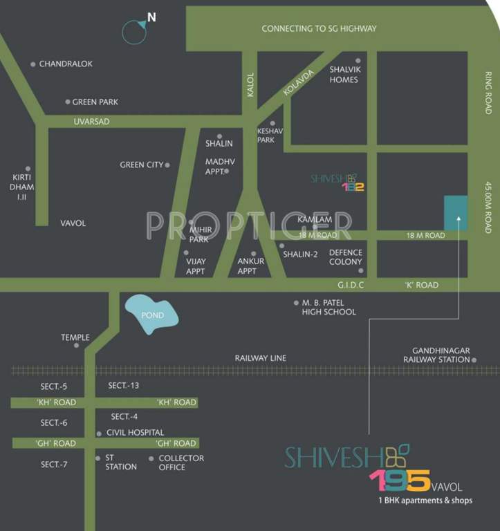 shivesh 195 Images for Location Plan of Dharmaja Shivesh 195