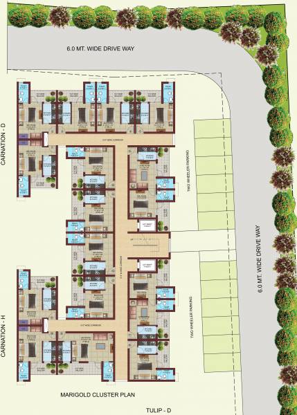 Images for Cluster Plan of Omaxe Marigold Images for Cluster Plan of Omaxe Marigold