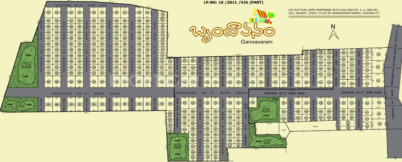 Images for Layout Plan of Sai Brundavanam
