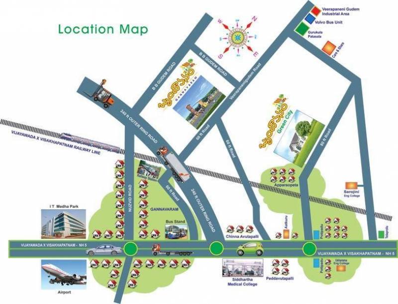 Images for Location Plan of Sri Sai Durga Brundavanam