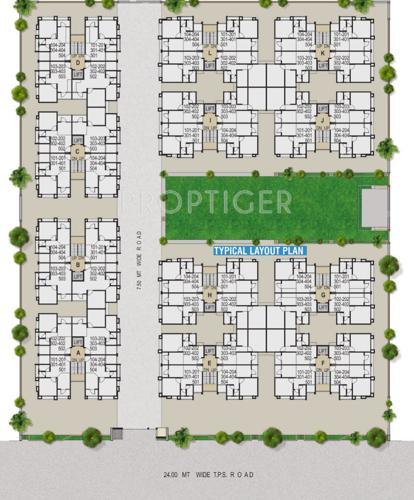 Images for Layout Plan of Akshay Residency residency Images for Layout Plan of Akshay Residency
