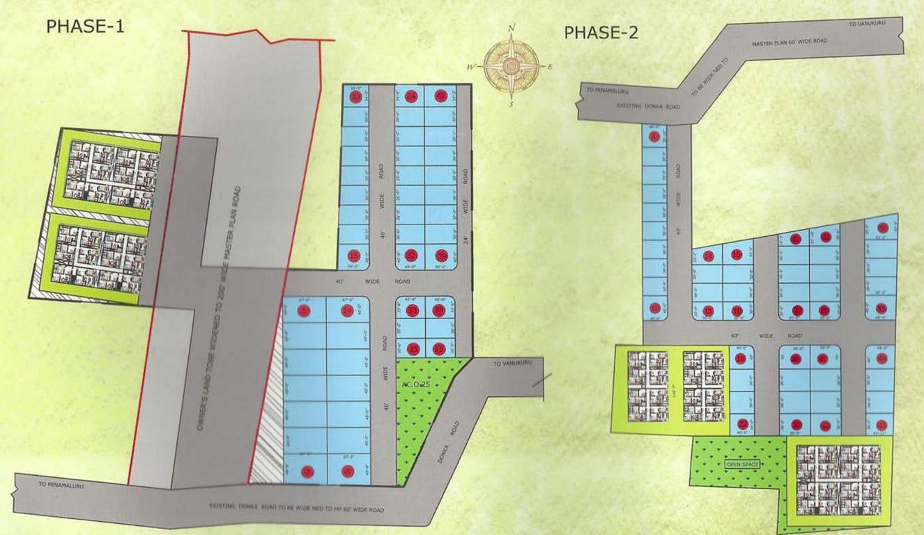 Images for Layout Plan of STBL Lakshmi Madhusudhana Gardens Apartment