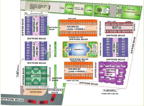  karol-bagh-grand Images for Layout Plan of KBG Life Infra Pvt Ltd Karol Bagh Grand