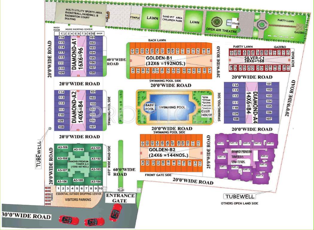 karol bagh grand Images for Layout Plan of KBG Life Infra Pvt Ltd Karol Bagh Grand
