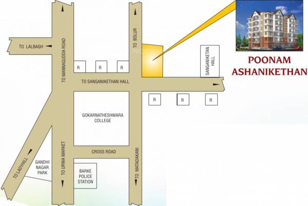 Images for Location Plan of Poonam Ashanikethan