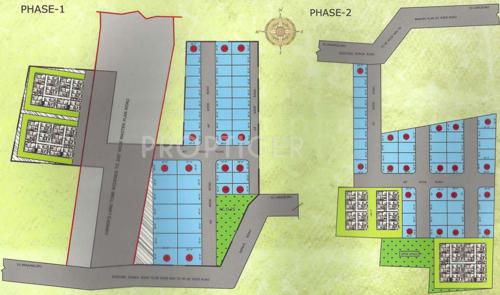 Images for Layout Plan of STBL Lakshmi Madhusudhana Gardens Villas